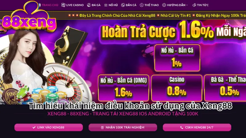 Tìm hiểu khái niệm điều khoản sử dụng của Xeng88